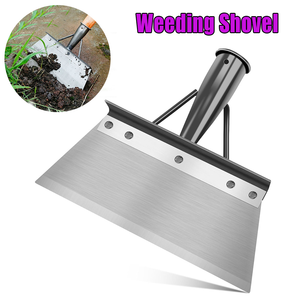 Gardening Tools Hoe - 除草シャベル ステンレス鋼除草シャベル 多機能ガーデンツール 苔掃除 屋外農場植栽除草機器