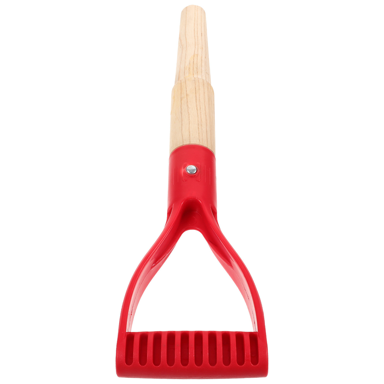 Gardening Tools Spade - 丈夫なシャベルハンドル交換用グリップ、滑らかで快適、長持ちする木製プラスチックハンドル、ガーデンスコップや雪かき道具用
