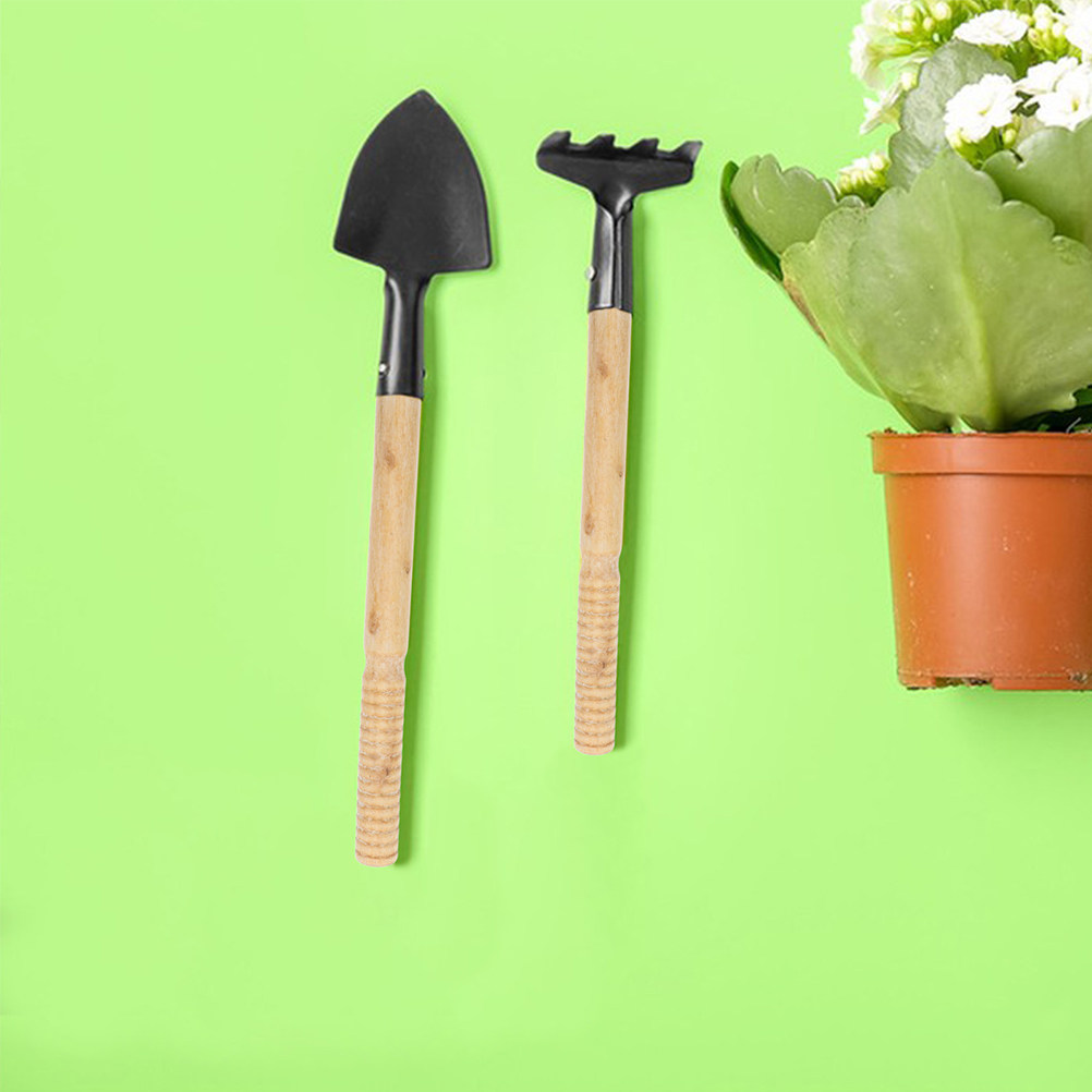 Gardening Tools Spade - 5個入り 丈夫な木製ハンドル 交換用 ガーデンツール用 鍬 スコップ