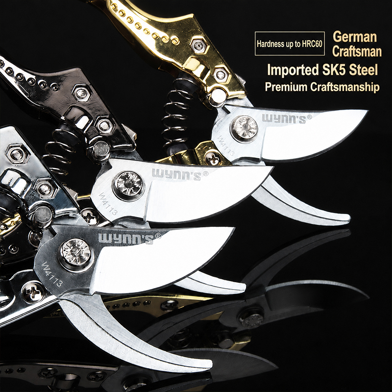 Gardening Tools To Cut Branches - SK5鋼製園芸剪定鋏、果樹用鋭利な枝切りトリマー、人間工学に基づいたハンドプルーナー、園芸用切断工具