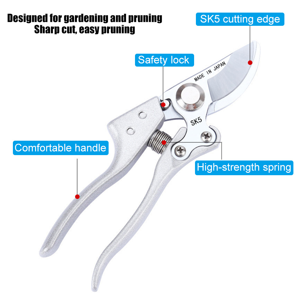 SK5 高炭素鋼庭剪定鋏手はさみ省力枝切断ツール滑り止め植物 - Gardening Tools To Cut Branches のレビューと価格