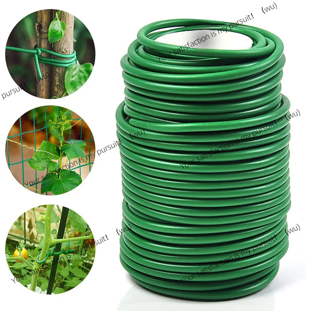 8m/10m植物用結束線 グリーン ソフトで柔軟な曲がるタイ - Garden Wire Twist Tie のレビューと価格