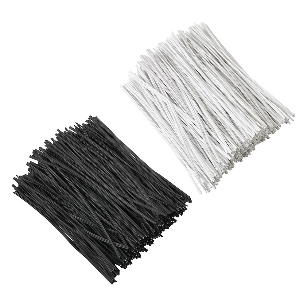 100 個 BK WH 偏平鉄線ツイストタイヘビーデューティ - Garden Wire Twist Tie のレビューと価格