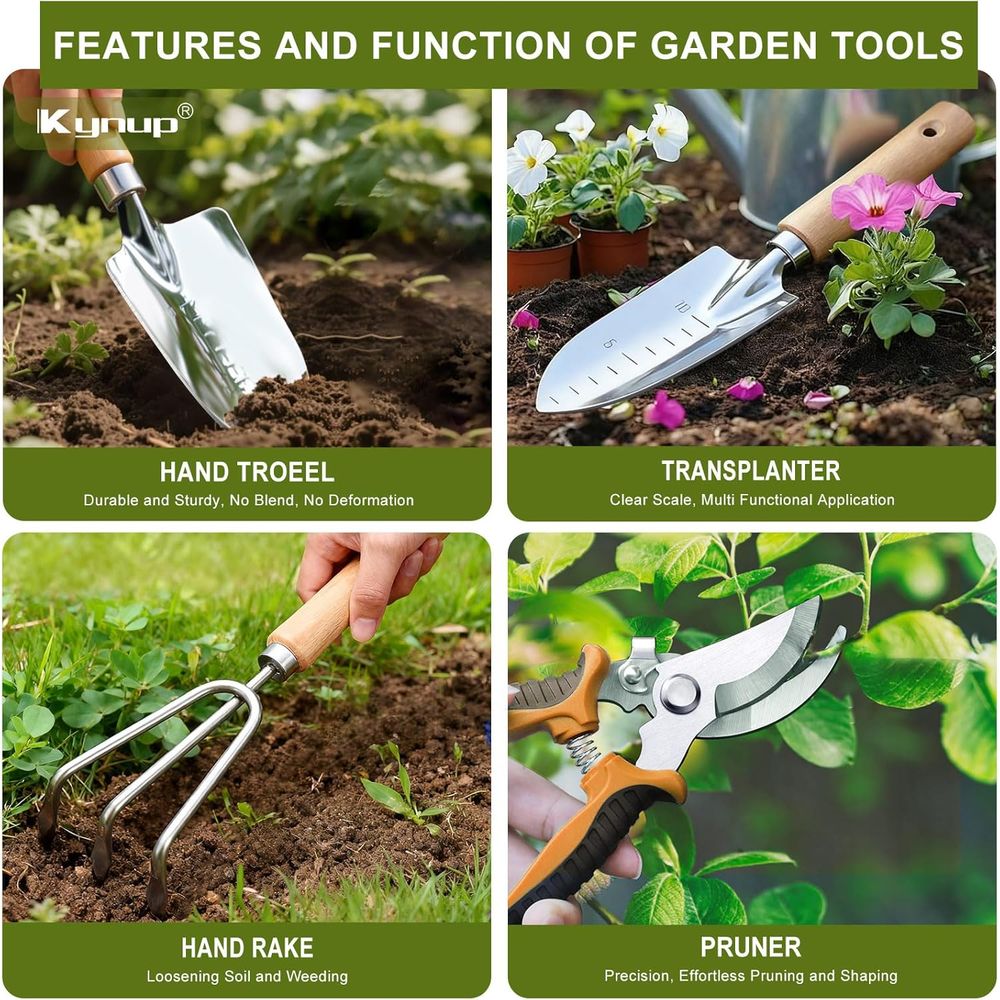 園芸工具セット（移植用シャベル、手用シャベル、園芸必需品、備 - Gardening Tools Essential のレビューと価格