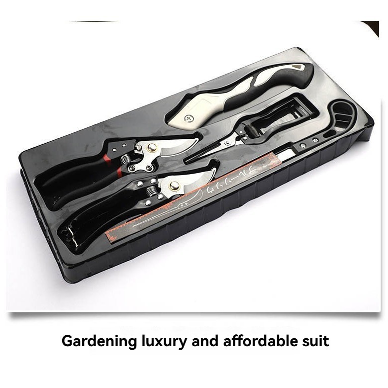 折りたたみ式のこぎり付き園芸剪定鋏セット、5点セットの園芸工 - Gardening Tools To Cut Branches のレビューと価格