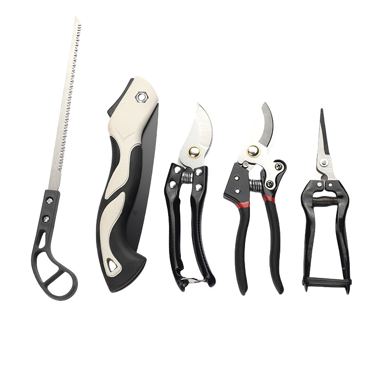 折りたたみ式のこぎり付き園芸剪定鋏セット、5点セットの園芸工 - Gardening Tools To Cut Branches のレビューと価格