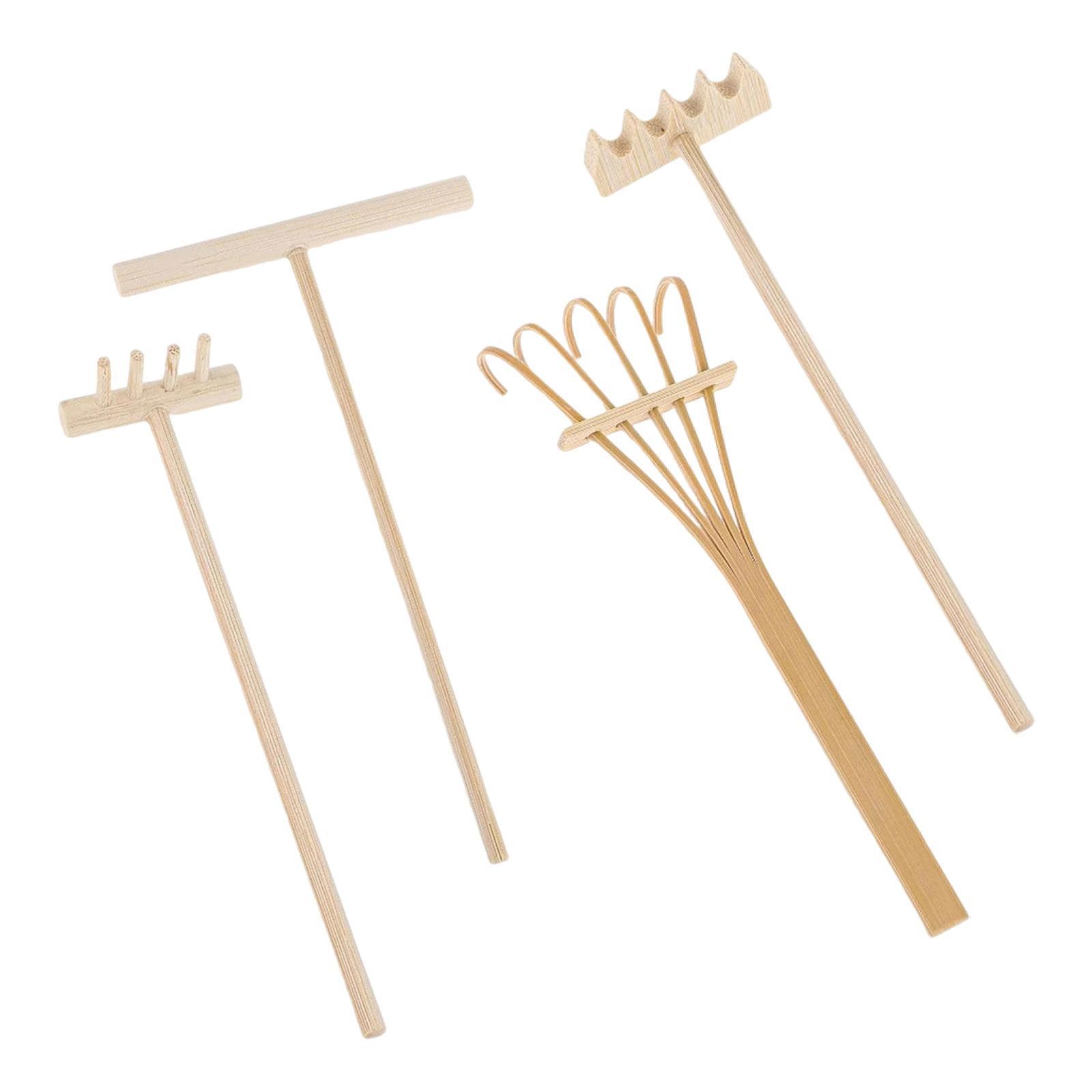 4ピース レーキ ガーデンサンド ミニツール、サンドペインテ - Gardening Tools Set Gift のレビューと価格