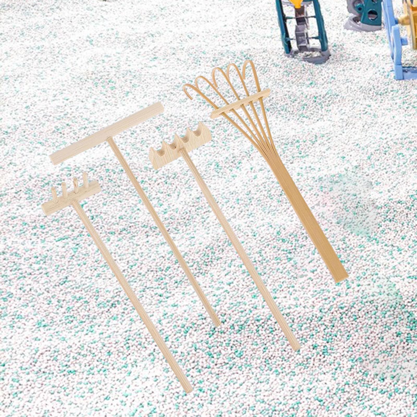 4ピース レーキ ガーデンサンド ミニツール、サンドペインテ - Gardening Tools Set Gift のレビューと価格