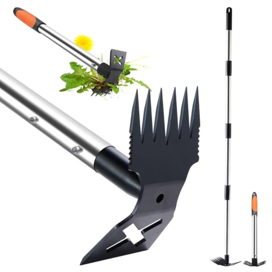 60インチの長柄除草ツールと17インチの除草ツールガーデニン - Gardening Tools Hoe のレビューと価格