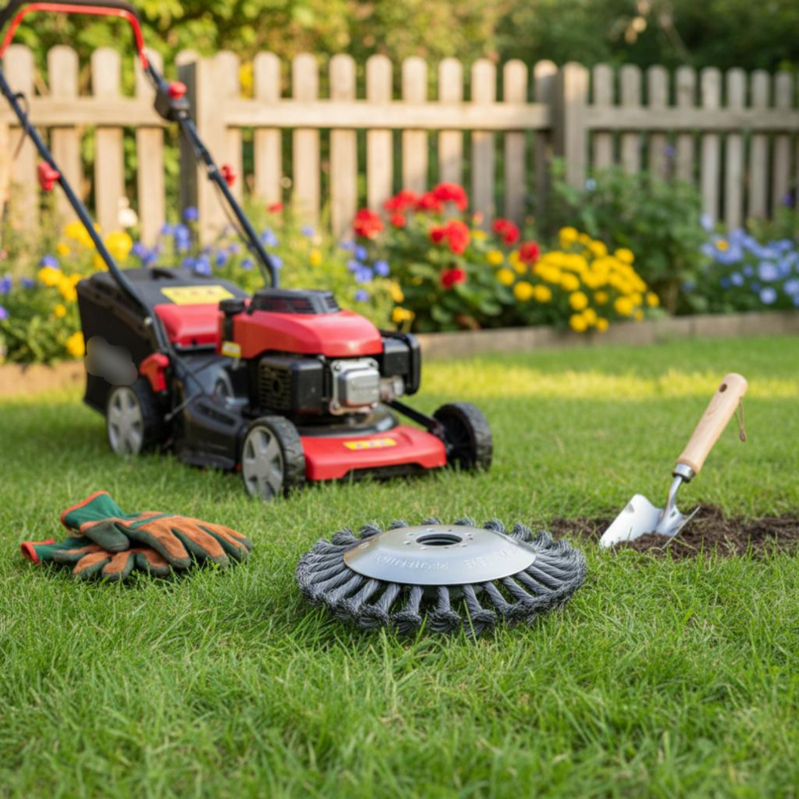 スチールワイヤートリマーヘッド多用途ツイストワイヤー植生ブラ - Gardening Tool のレビューと価格