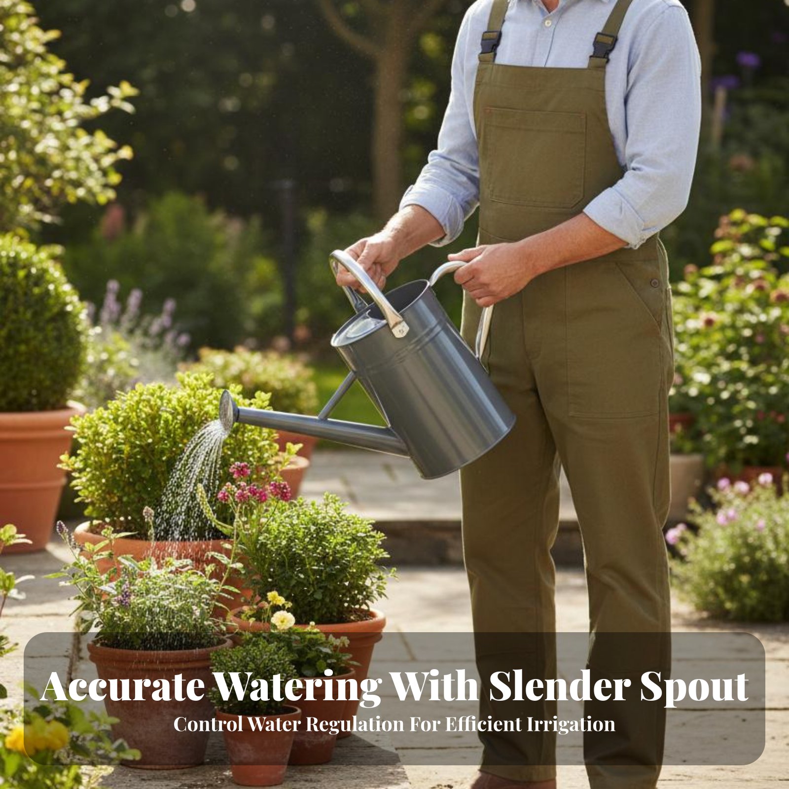 5L ガーデン水まきポット 頑丈な水まき缶 スプリンクラーヘ - Gardening Tools Vintage のレビューと価格