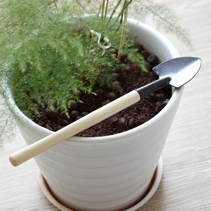 ミニポータブルガーデニングツールセット,金属ヘッド,シャベル - Gardening Tools Spade のレビューと価格