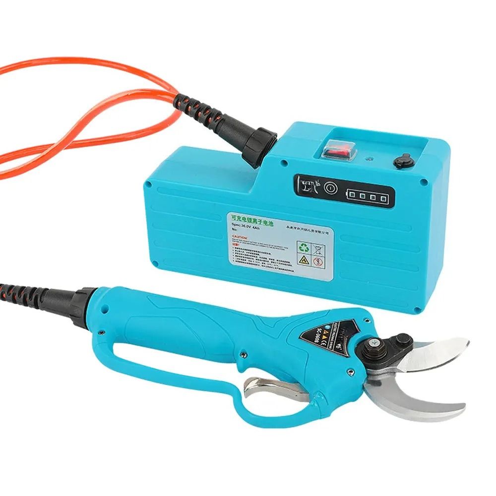 36V 1080W 40mm プロフェッショナル電動剪定鋏  - Gardening Tools To Cut Branches のレビューと価格