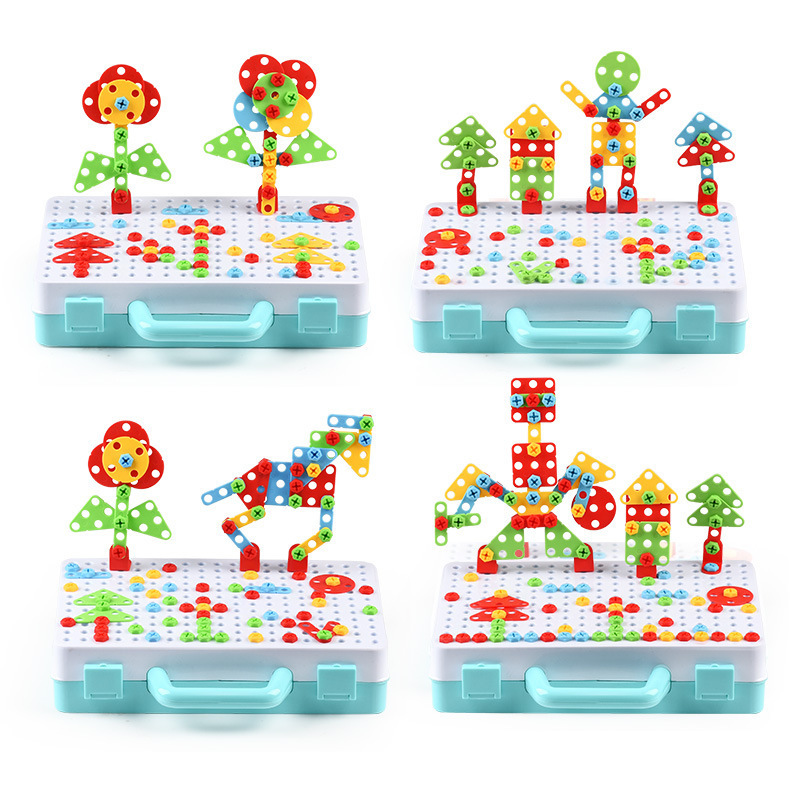 電気ドリルナット分解マッチツールおもちゃ子供教育組み立てブロ - Gardening Tools For 6 Year Old のレビューと価格