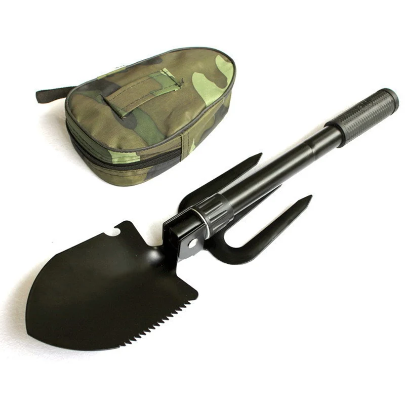 ポータブル多機能折りたたみショベル,ステンレス鋼,サバイバル - Gardening Tools Spade のレビューと価格