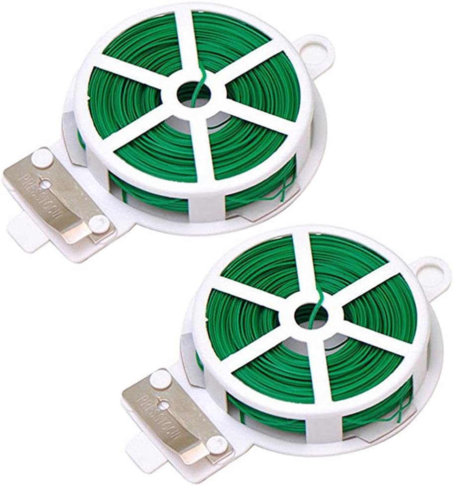 園芸工具,植物用ツイストタイロール,カッター付きディスペンサ - Garden Wire Twist Tie のレビューと価格