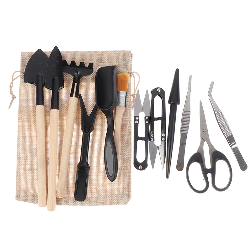 13個入り植物園芸ツールセット、多肉植物、鉢植え、苗の育成用 - Gardening Tools Spade のレビューと価格