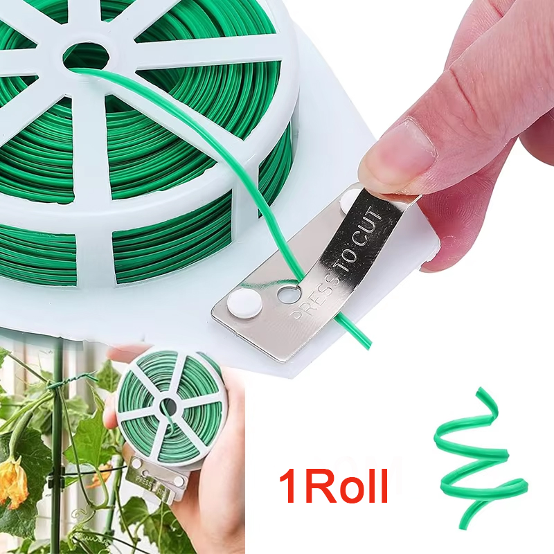 ガーデンツイストタイ多機能ストラップ植物クライミング再利用可 - Garden Wire Twist Tie のレビューと価格
