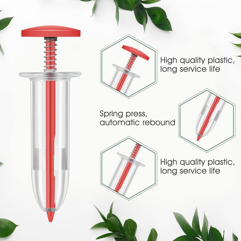 1個入りハンドヘルド種子ディスペンサー、庭植え用ミニ手動播種 - Gardening Tools Essential のレビューと価格