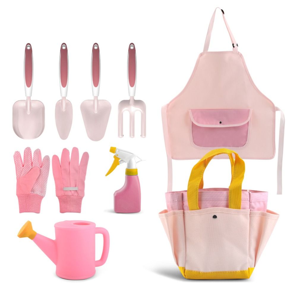 キャンディーカラー子供用ガーデンツールセットシャベルトロウェ - Gardening Tools For 6 Year Old のレビューと価格