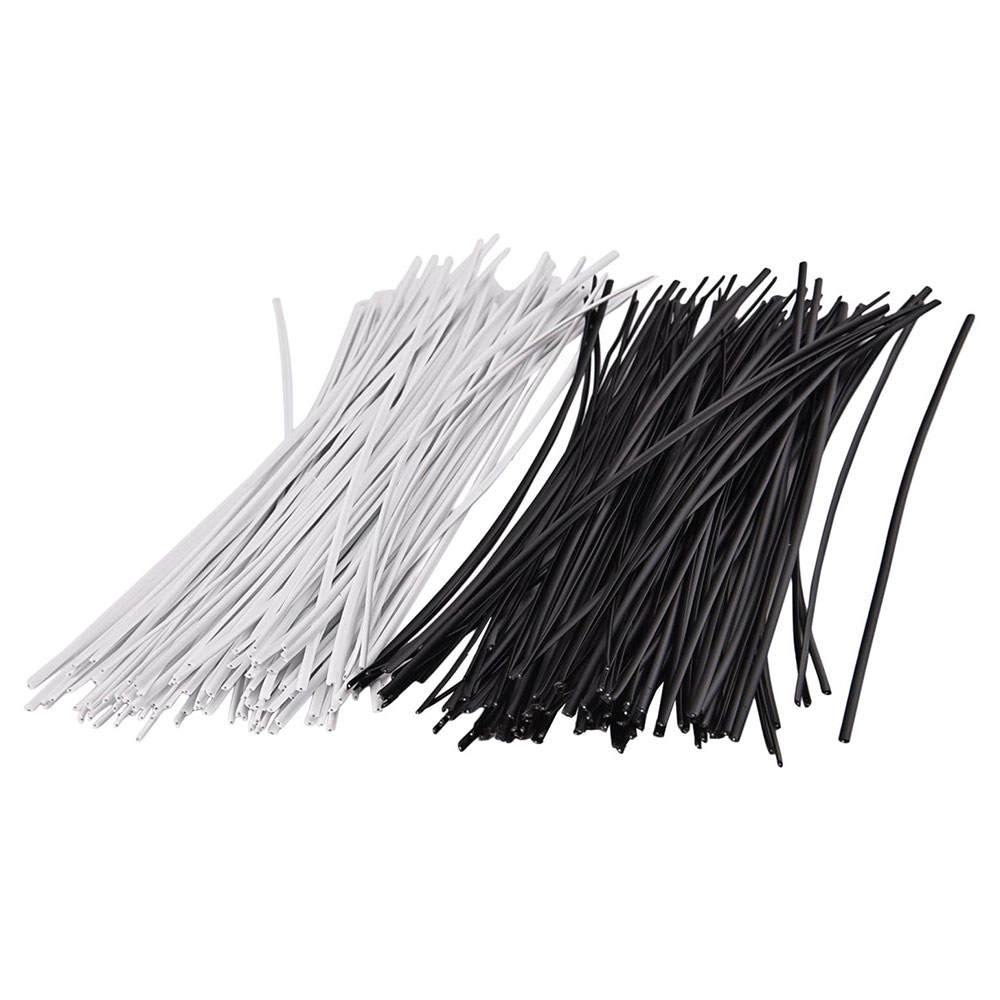 100個入り 黒白 ガーデニングケーブル ツイストタイ 圧延 - Garden Wire Twist Tie のレビューと価格